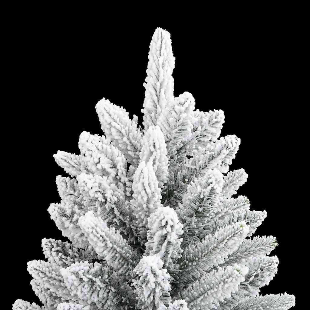 Vidaxl Kunstkerstboom mit Schnee 120 cm PVC und PE