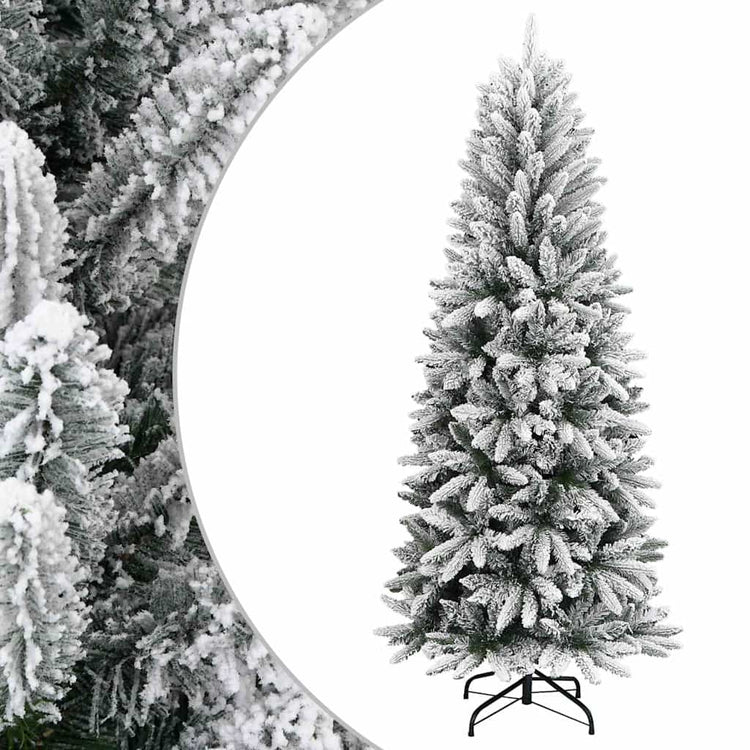 Vidaxx künstlicher Weihnachtsbaum mit Schnee 240 cm PVC und PE