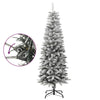 Vidaxl Kunstkerstboom mit Schneeschmale 150 cm PVC und PE