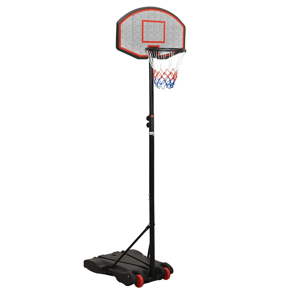 Vidaxl Basketball Standard 216-250 cm Polyethylenschwarz