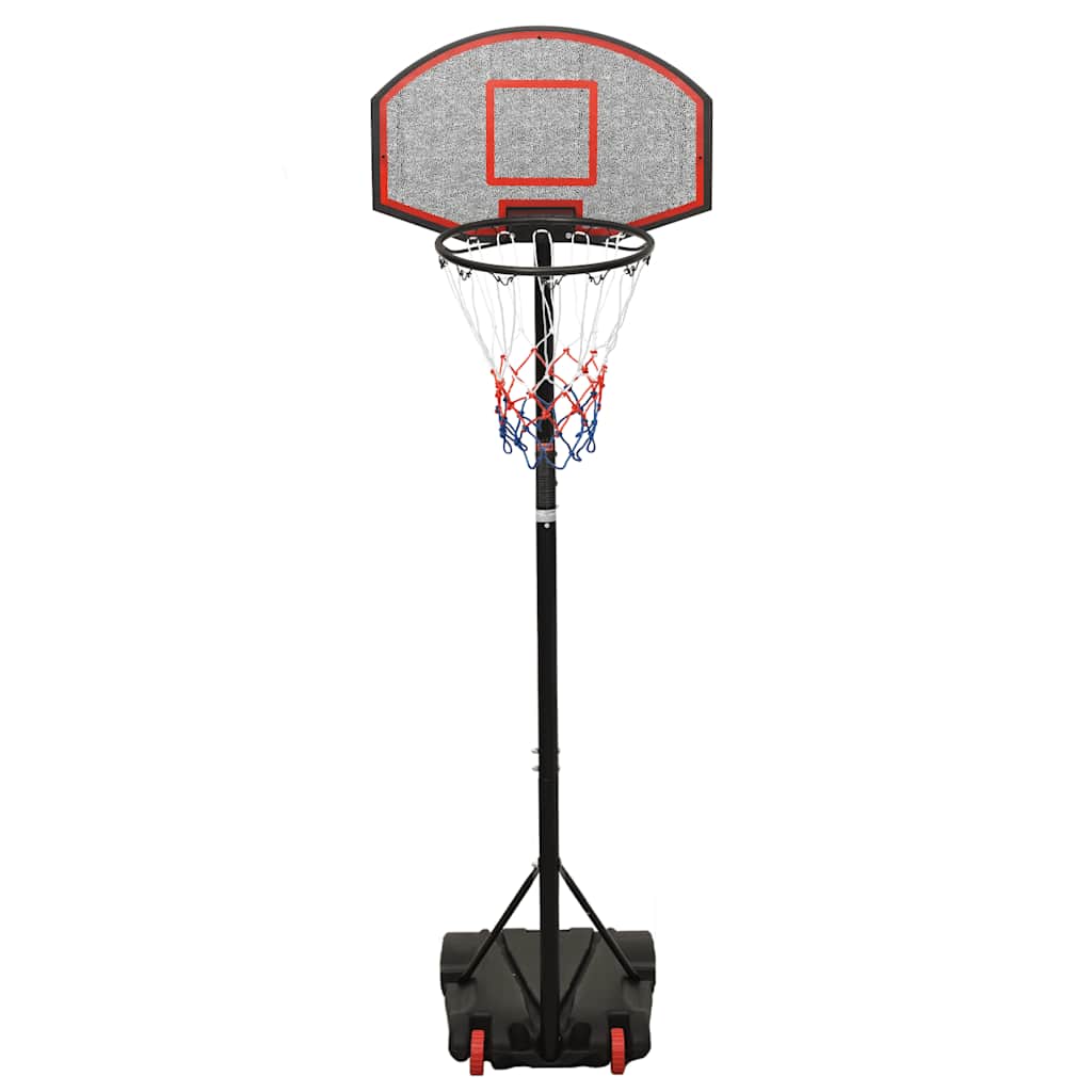 Vidaxl Basketball Standard 216-250 cm Polyethylenschwarz