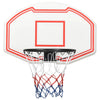 VIDAXL -Basketballbrett 90x60x2 cm Polyethylenweiß