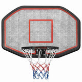 Vidaxl Basketball Board 109x71x3 cm Polyethylenschwarz - afbeelding 2