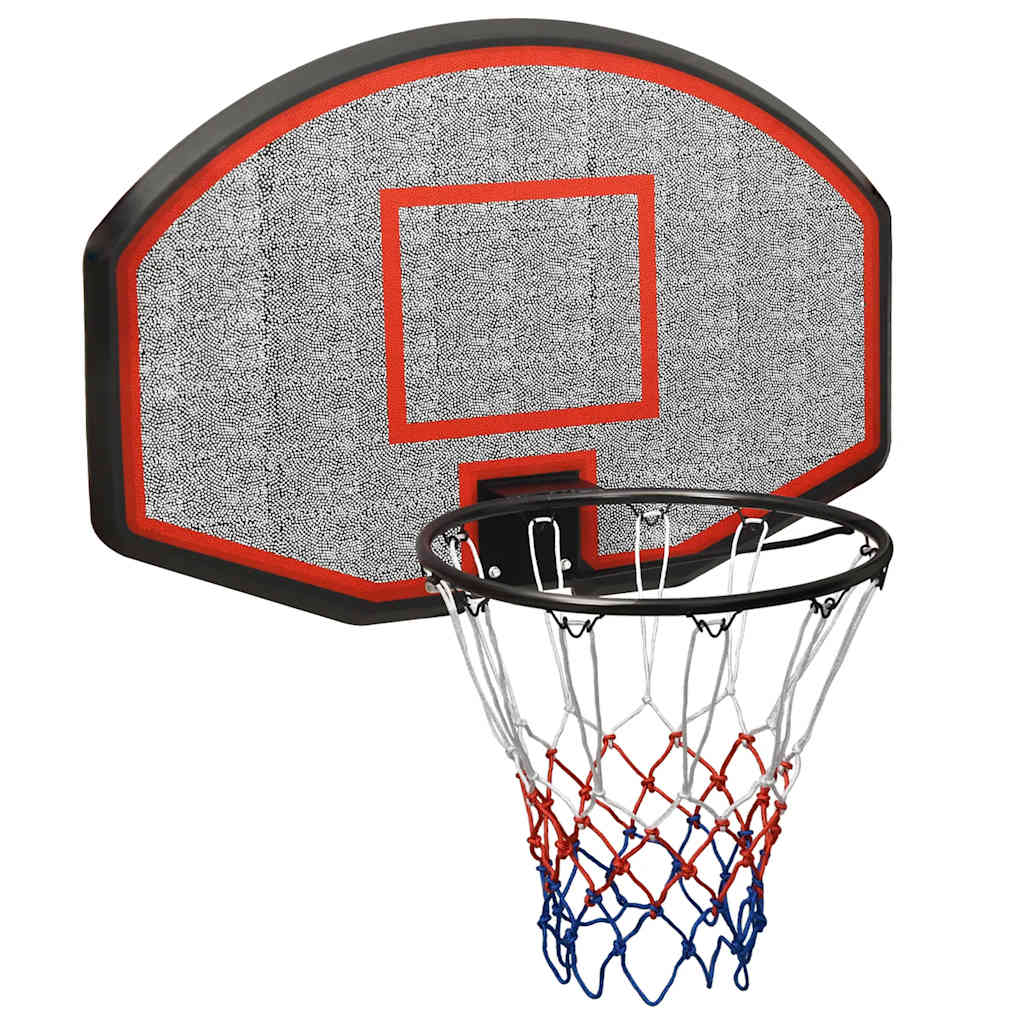 VIDAXL -Basketballbrett 90x60x2 cm Polyethylenschwarz