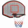 VIDAXL -Basketballbrett 71x45x2 cm Polyethylenschwarz