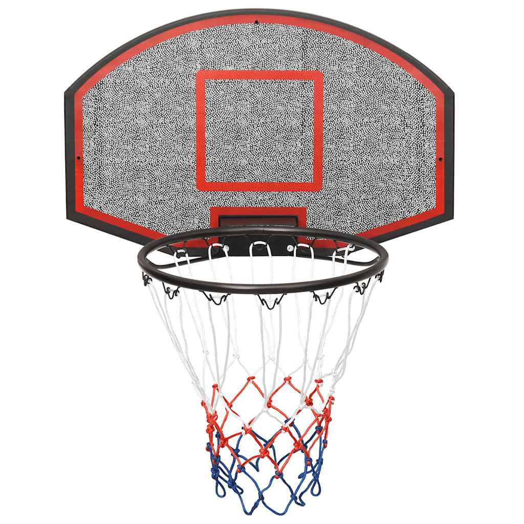 VIDAXL -Basketballbrett 71x45x2 cm Polyethylenschwarz