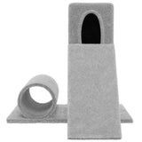 Vidaxl -Katzenmöbel mit Sisal -Kratzerpfosten 59 cm hellgrau - afbeelding 3