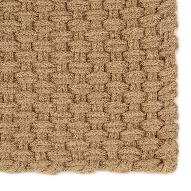 VIDAXL Rechteckige 80x160 cm Jute Natural