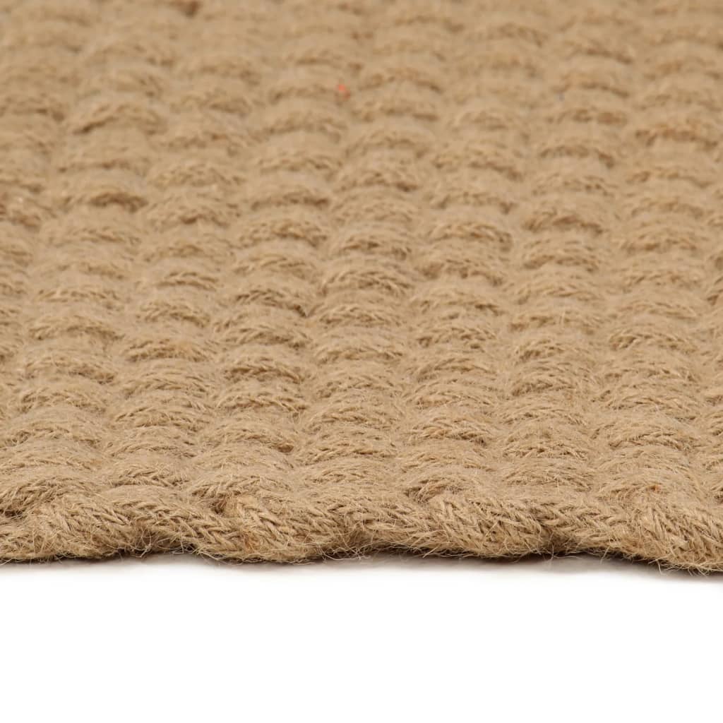 VIDAXL Rechteckige rechteckige 120x180 cm Jute Natural
