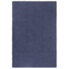 Vidaxl Teppich rechteckig 160x230 cm Baumwollmarineblau
