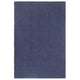 Vidaxl Teppich rechteckig 160x230 cm Baumwollmarineblau