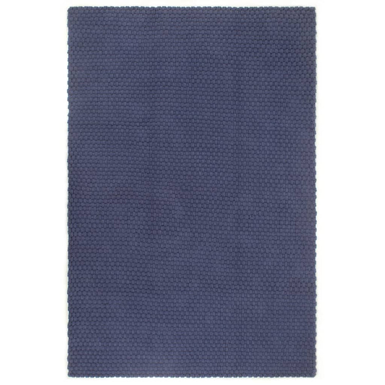 VIDAXL Rechteckige 200x300 cm Baumwollmarineblau