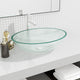 VIDAXL WASHBAIN 50x37x14 cm Glas transparent