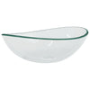 VIDAXL WASHBAIN 54.5X35X15,5 cm Härtetes Glas transparent