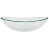 VIDAXL WASHBAIN 54.5X35X15,5 cm Härtetes Glas transparent