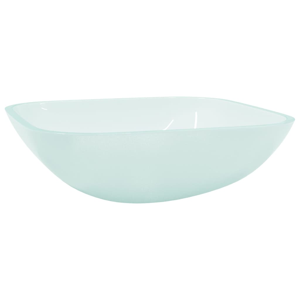 VIDAXL WASHBAIN 42X42X14 CM GLASE MATTE