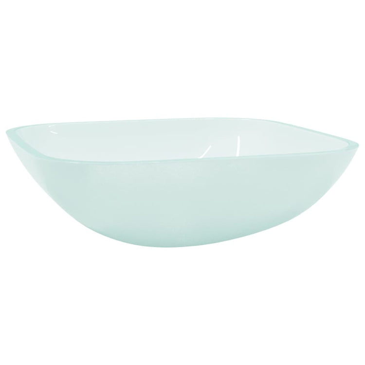 VIDAXL WASHBAIN 42X42X14 CM GLASE MATTE