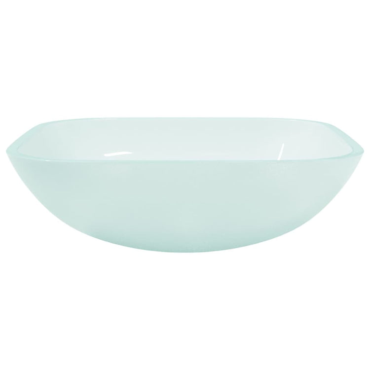 VIDAXL WASHBAIN 42X42X14 CM GLASE MATTE