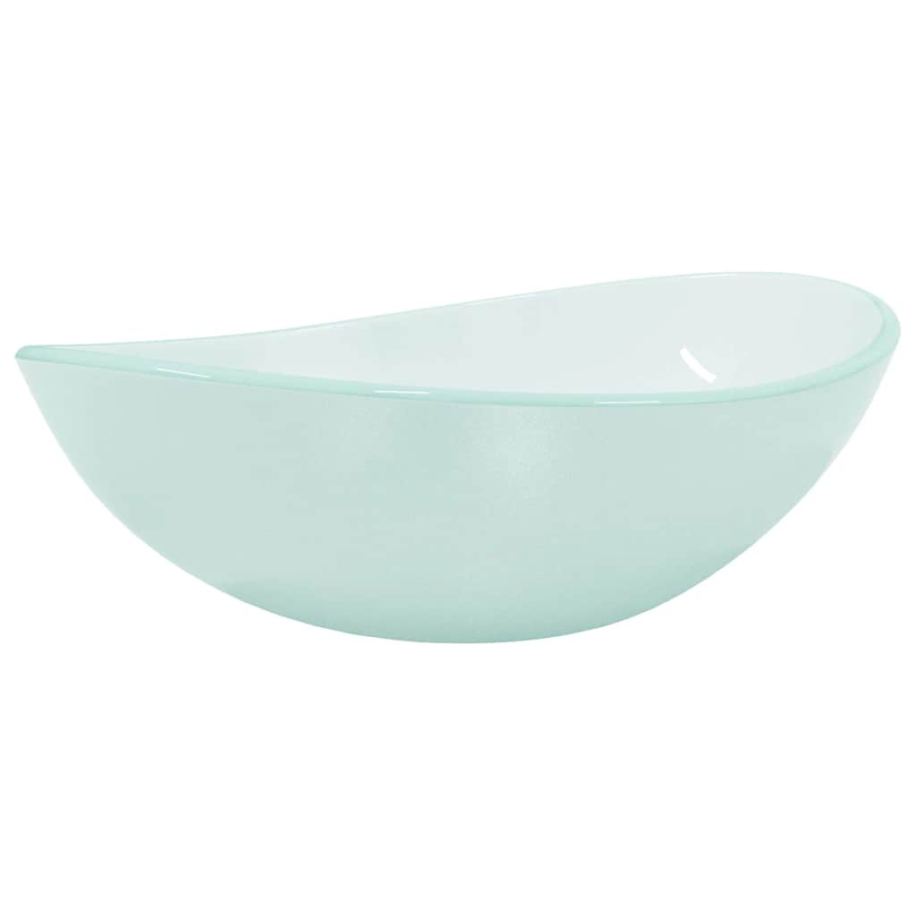 VIDAXL WASHBAIN 54.5X35X15,5 cm Härtetes Glas matt