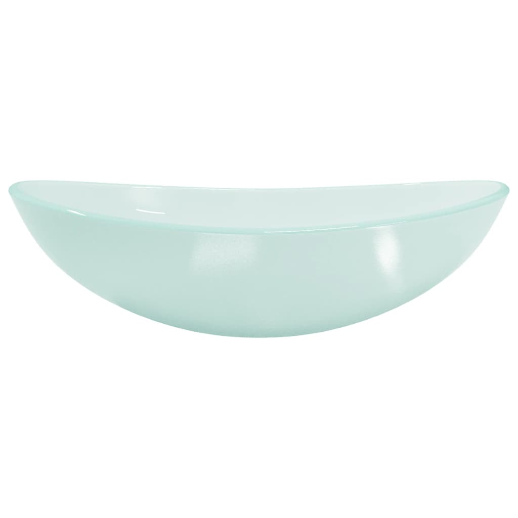VIDAXL WASHBAIN 54.5X35X15,5 cm Härtetes Glas matt