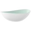 VIDAXL WASHBAIN 54.5X35X15,5 CM Härtetes Glas weiß