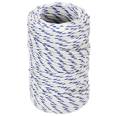 VIDAXL -Kofferchen -Seil 2 mm 500 m Polypropylenweiß