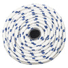VIDAXL -Sturzseil 14 mm 25 m Polypropylenweiß