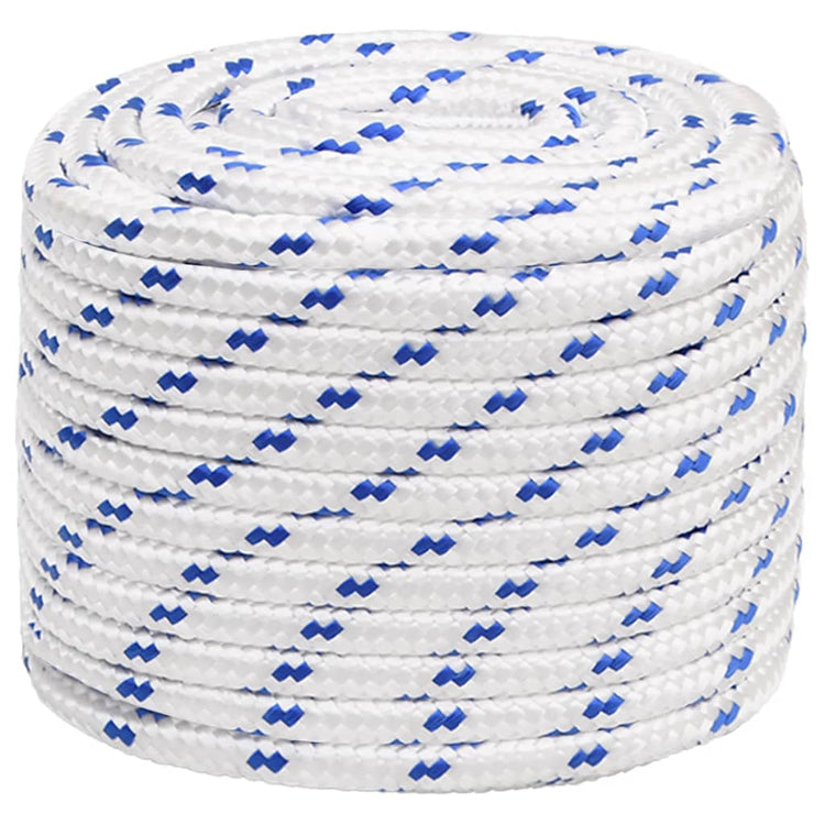 VIDAXL -Kofferchen Seil 16 mm 25 m Polypropylenweiß