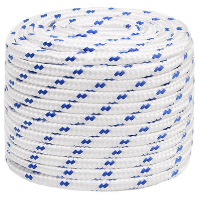 VIDAXL -Kofferchen Seil 18 mm 25 m Polypropylenweiß