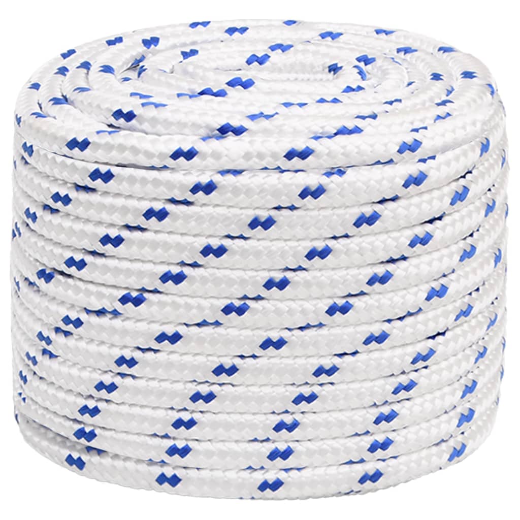 VIDAXL -Kofferchen Seil 18 mm 100 m Polypropylenweiß