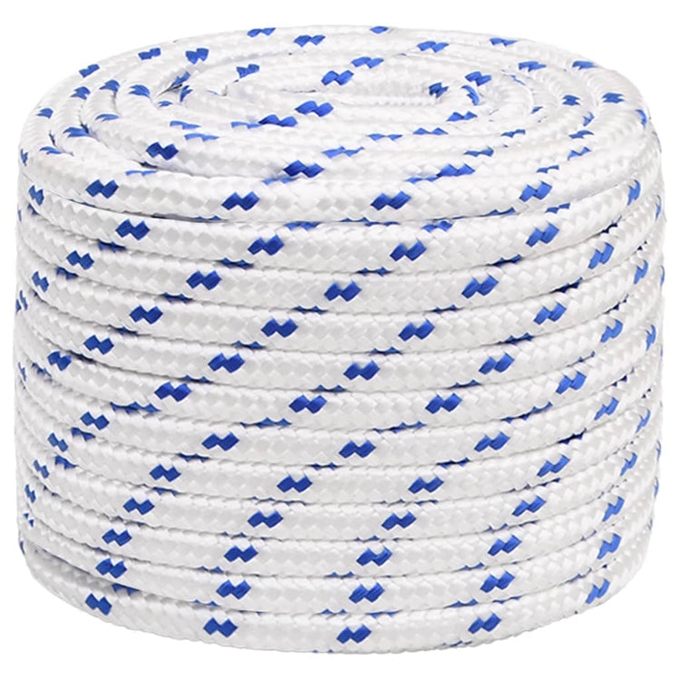 VIDAXL -Kofferchen Seil 18 mm 100 m Polypropylenweiß