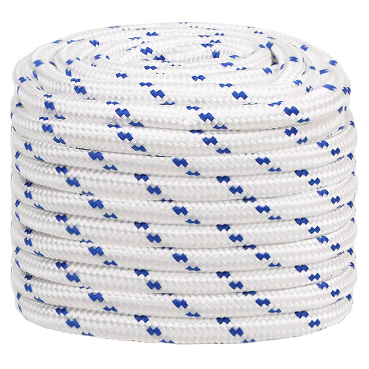 VIDAXL -Kofferchen Seil 20 mm 25 m Polypropylenweiß