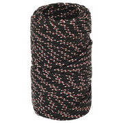 VIDAXL -Kofferchen -Seil 2 mm 25 m Polypropylenschwarz - afbeelding 2