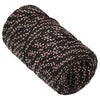 VIDAXL -Sturzseil 2 mm 250 m Polypropylenschwarz