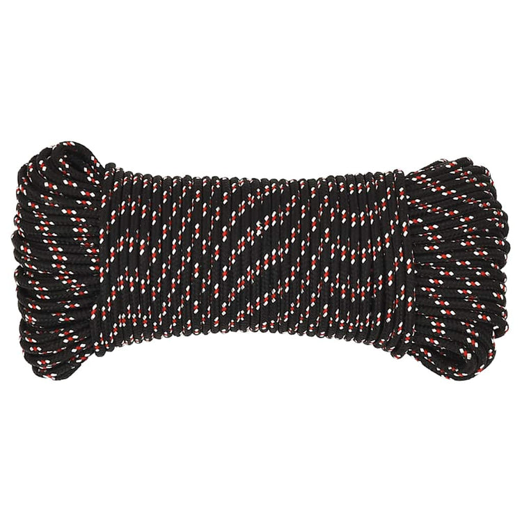 VIDAXL -Kofferraum 3 mm 500 m Polypropylenschwarz