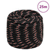VIDAXL -Sturzseil 16 mm 25 m Polypropylenschwarz