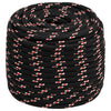VIDAXL -Sturzseil 16 mm 25 m Polypropylenschwarz