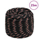 VIDAXL -Kofferchen Seil 18 mm 25 m Polypropylenschwarz