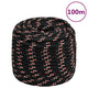 VIDAXL -Kofferchen Seil 18 mm 100 m Polypropylenschwarz