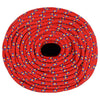 Vidaxl -Bootseil 8 mm 50 m Polypropylenrot