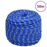 VIDAXL -Kofferchen -Seil 6 mm 50 m Polypropylenblau - afbeelding 1