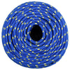 Vidaxl -Bootseil 8 mm 25 m Polypropylenblau