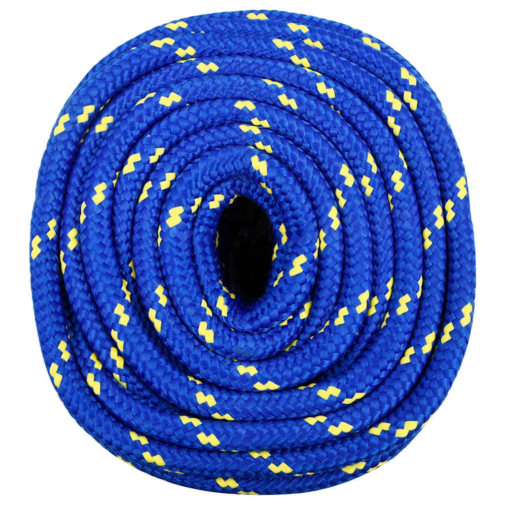 Vidaxl -Bootseil 16 mm 100 m Polypropenblau