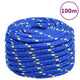 Vidaxl -Bootseil 20 mm 100 m Polypropenblau
