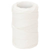 Vidaxl -Bootseil 2 mm 25 m Polypropylen Voll weiß