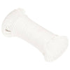 Vidaxl -Bootseil 4 mm 50 m Polypropylen Voll weiß