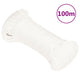 Vidaxl -Bootseil 5 mm 100 m Polypropylen Voll weiß