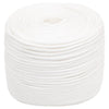 Vidaxl -Bootseil 6 mm 500 m Polypropylen Voll weiß