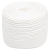 Vidaxl -Bootseil 10 mm 250 m Polypropylen Voll weiß