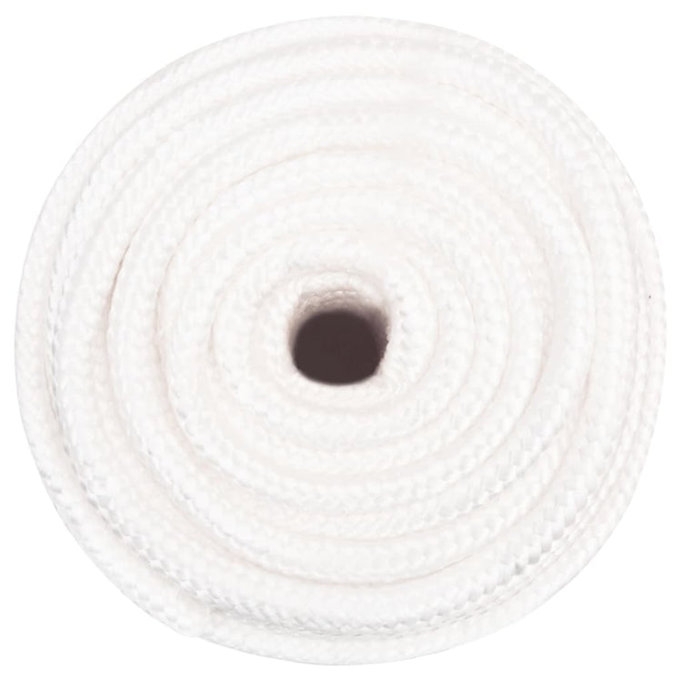 Vidaxl -Bootseil 18 mm 50 m Polypropylen Voll weiß